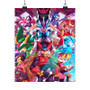 Megaman Rockman Zero Art Print Satin Silky Poster for Home Decor