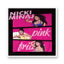 Nicki Minaj Pink Friday White Transparent Vinyl Glossy Kiss-Cut Stickers