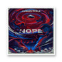 Nope 2022 White Transparent Vinyl Glossy Kiss-Cut Stickers