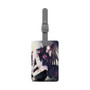 Unbreakable Machine Doll Saffiano Polyester Rectangle White Luggage Tag Card Insert