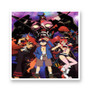 Gurren Lagann White Transparent Kiss-Cut Stickers Vinyl Glossy