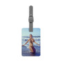 Carrie Fisher as Princes Leia Saffiano Polyester Rectangle White Luggage Tag Card Insert