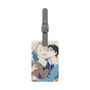 Victor Nikiforov s Birthday Yuri on Ice Saffiano Polyester Rectangle White Luggage Tag Card Insert