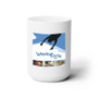 Waking Life Ceramic Mug White 15oz Sublimation With BPA Free