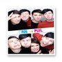 Dan Phil White Transparent Kiss-Cut Stickers Vinyl Glossy