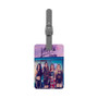 Little Mix Touch Polyester Saffiano Rectangle White Luggage Tag Card Insert