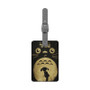 My Neighbor Totoro Best Polyester Saffiano Rectangle White Luggage Tag Card Insert