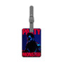 The Weeknd Party Monster Polyester Saffiano Rectangle White Luggage Tag Card Insert