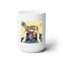 FLCL Best White Ceramic Mug 15oz Sublimation With BPA Free