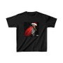 Money Sign Suede Parkside Santa Kids T-Shirt Clothing Heavy Cotton Tee