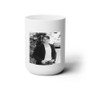 Young Tom Cruise Smile White Ceramic Mug 15oz With BPA Free