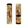 Haikyuu Arts Sublimation White Socks Polyester Unisex Regular Fit