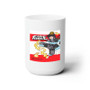 Fire Force White Ceramic Mug 15oz With BPA Free