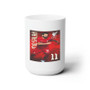 Mohamed Salah Liverpool FC White Ceramic Mug 15oz With BPA Free