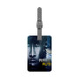 I m Trippin Future Feat Juicy J Polyester Saffiano Rectangle White Luggage Tag Card Insert