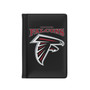 Atlanta Falcons NFL PU Faux Black Leather PU Faux Black Leather Passport Cover Wallet Holders Luggage Travel