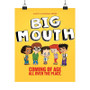 Big Mouth Silky Poster Satin Art Print Wall Home Decor