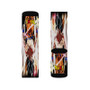 Goku Dragon Ball Super Ultra Sublimation White Socks Polyester Unisex Regular Fit