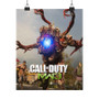 Call of Duty Modern Warfare 3 Zombies Art Satin Silky Poster for Home Decor