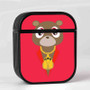 Yeezy Bear Kanye West AirPods Case Cover Sublimation Hard Durable Plastic Glossy