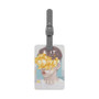 Troye Sivan Arts Polyester Saffiano Rectangle White Luggage Tag Card Insert