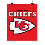 Kansas City Chiefs NFL Art Satin Silky Poster for Home Decor