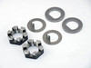 Trailer 1" Spindle Nut and Washer Kit (Qty 2)