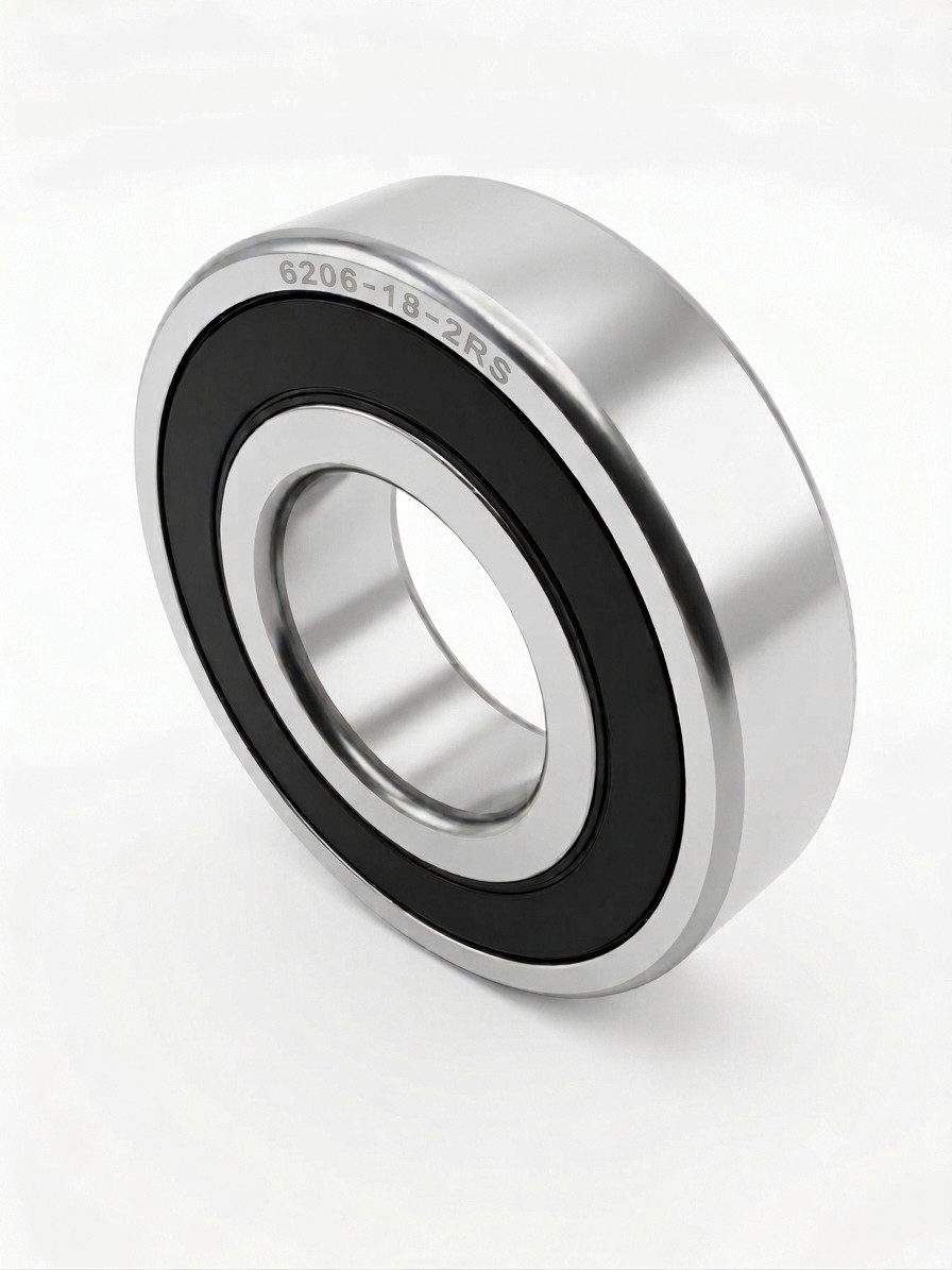 6206-18-2RS  1-1/8" Bore - Rubber Seals