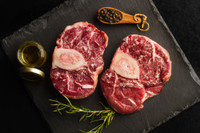 <meta charset="utf-8">
<p><span data-mce-fragment="1">These<strong> Grass-Fed Osso Bucco</strong>, also known as <strong>Beef Shanks</strong>, are great for stews and roasts. Richest in flavor when first browned and then cooked long and low.</span><br></p>
<p><span data-mce-fragment="1"><meta charset="utf-8">Perfect roasted or braised, our Bone-In Beef Osso Bucco are packed with flavor. If the statement "the more the muscle does, the more flavor the cut will have" is true, then beef shanks are as good as it gets!</span></p>