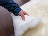 Sheepskin Rug - Natural White