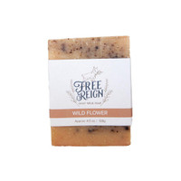 Free Reign Goat Milk Soap - Wildflower - Floral & Mint