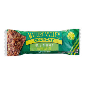 <p data-mce-fragment="1"><strong>Nature Valley Crunchy Oats 'N Honey Granola Bars</strong> are a classic and wholesome snack that combines the goodness of hearty oats with the sweetness of honey. These crunchy granola bars are made with simple, high-quality ingredients, offering a satisfying blend of textures and flavors in every bite.</p>
<p data-mce-fragment="1">The bars feature a hearty oat base that provides a satisfying crunch, and the natural sweetness of honey adds a touch of indulgence. Whether enjoyed as an on-the-go snack or a quick pick-me-up between meals, Nature Valley Crunchy Oats 'N Honey Granola Bars deliver a delicious combination of taste and nutrition. With the convenience of individual bars, they make for a portable and nourishing snack option for those who appreciate the goodness of oats and the sweetness of honey in a convenient and delicious package.</p>