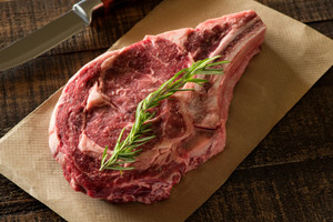 <p><span>Carved from the center of our premium Prime Rib Roast, these magnificent </span><strong>Grass-Fed, 'Open Range' Bone-In Ribeye Steaks</strong><span> will amaze you. Montana Ranch and Cattle Company Ribeyes have just the right amount of marbling to give you a juicy, flavorful Ribeye steak that's second to none. You'll get just the right amount of tenderness combined with the mellow flavor of Prime Rib Beef.</span></p>