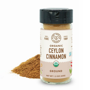 Cinnamon (Ceylon True) Ground Certified Organic