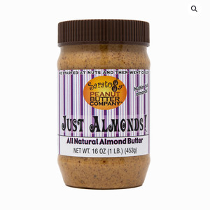 Saratoga Peanut Butter Just Almonds