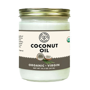 Pure Indian Foods Coconut Oil Organic Virgin