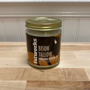 Grass Fed Bison Tallow 7.5 OZ