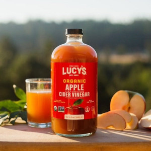 <p><span data-mce-fragment="1">Good Ol’ Fashioned Apple Cider Vinegar - Lucy’s Organic Apple Cider Vinegar is USDA Organic certified, Non-GMO Project Verified, Certified Organic by Organic Certifiers, and contains the very best elements there is to a top shelf premium quality Organic Apple Cider Vinegar. Our batch includes the “mother” and comes raw, unfiltered, unpasteurized, and contains absolutely no preservatives! </span></p>
<p><span data-mce-fragment="1">Organically grown apples are our big secret in producing that perfect golden color and that rich thick taste. </span></p>
<p><span data-mce-fragment="1">Washington State Apples! - Washington State actually grows more apples than any other U.S. State! Due to its abundance of water, nutrient-saturated soil, and teeming climate, this flourishing piece of land has been recognized for producing some of the country’s best apples for generations. Our Lucy’s Apple Cider Vinegar is made from Washington State organically grown Apples! </span></p>
<p><span data-mce-fragment="1">From our family to yours, thank you for being one of our cherished customers!</span></p>