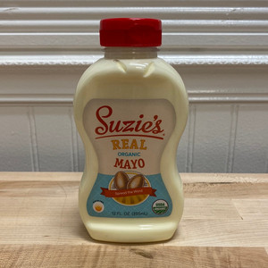 <span data-mce-fragment="1">Suzie's Organics: Simply Made. Simply Good. Suzie's Organic Condiments are essential for your family's table. These back-to-basic delights are organic and gluten-free. Perfect with sandwiches and as a base for salad dressings, sauces and dips.</span>