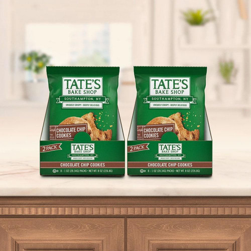 Tate's 2 Cookie Chocolate Chip Snack Pack