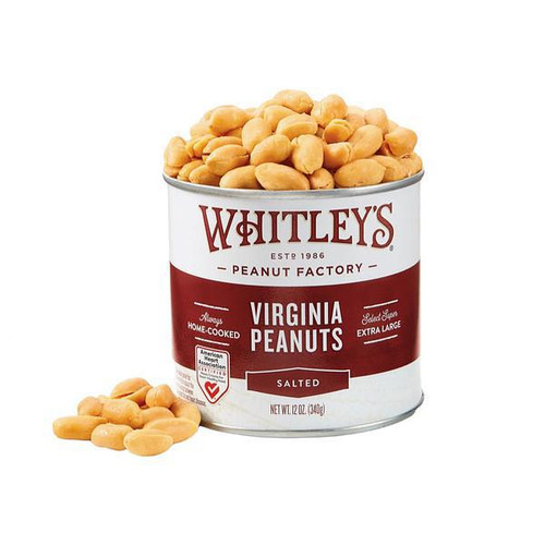 12oz Whitley's Salted Virginia Peanuts