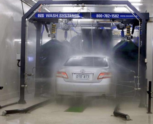 Green eco car wash system