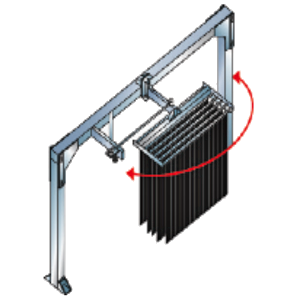 Sys-300_300pixel Car wash mitter curtain