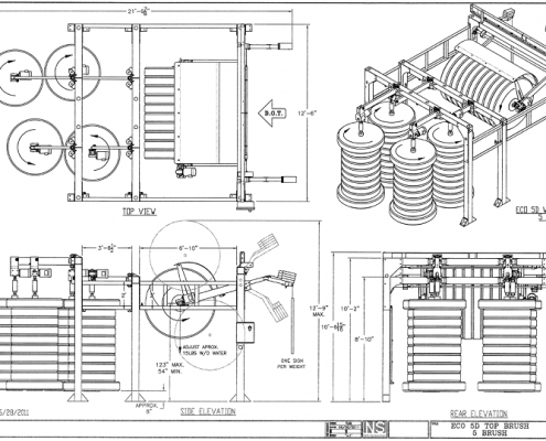 Diagram of car wash.