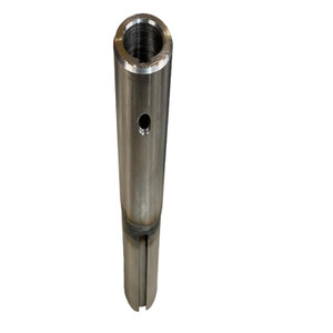  Brush Adapter Shaft SS 1" ID X 1-7/16" OD X 5-3/4", Hydraulic Drive 