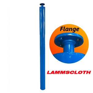 Shaft, Wrap Brush, ECO Systems, Lammscloth Flange