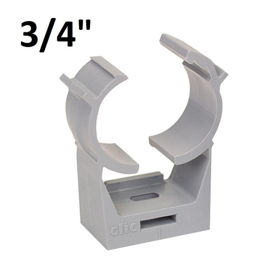  Pipe Hanger, 3/4", Clic Clamp 
