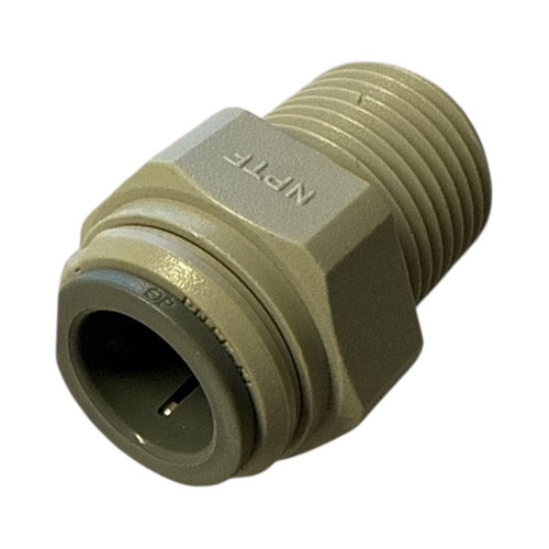 Male Connector Fitting, 1/2'' NPT x 1/2'' Quick Connect