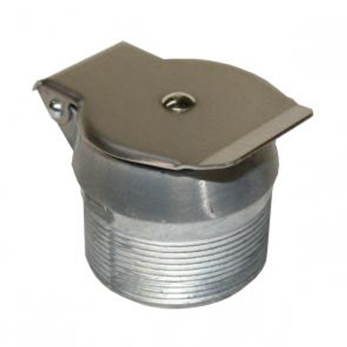  Inlet, Vacuum Inlet with Spring Loaded Cap 