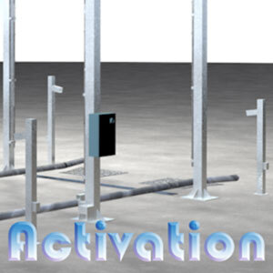 An activation system used for car washes